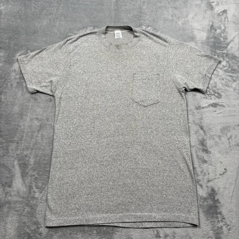 Vintage Towncraft Selvedge Pocket T-Shirt XL Made In USA Single Stitched